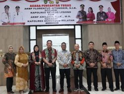 Bupati Gusnan Sambut Kapolres Baru AKBP Awilzan